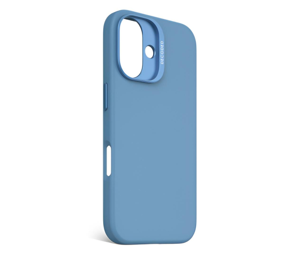 Decoded AntiMicrobial Silicone Backcover iPhone 16 MagSafe air blue D25IPO16BCS9AE - 1284290 - zdjęcie 2